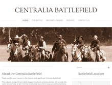 Tablet Screenshot of centraliabattlefield.com